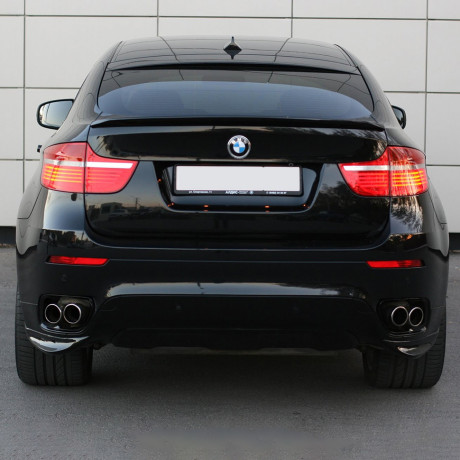 Клыки на задний бампер "GT" для BMW X6 купить недорого с доставкой в Архангельск