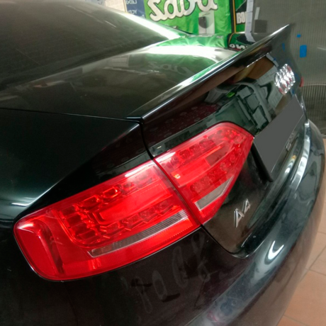 Лип спойлер на кромку багажника для AUDI А4 (2007-2011) купить недорого с доставкой в Архангельск