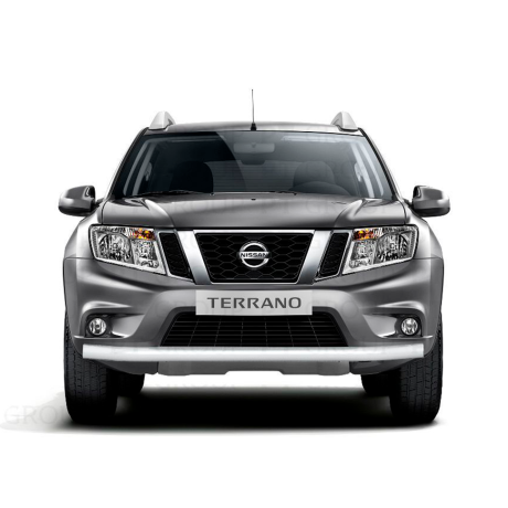 Защита переднего бампера одинарная d63мм ИСКРА (ППК) RENAULT Duster 2016-/ NISSAN Terrano 2014- купить недорого с доставкой в Архангельск