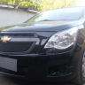 Защита радиатора "Standart" Chevrolet Cobalt (2013-н.в.) низ, чёрная купить недорого с доставкой в Архангельск
