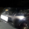 Защита радиатора "Standart" Chevrolet Cruze (2012-2015) верх, чёрная купить недорого с доставкой в Архангельск