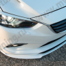 Сплиттер переднего бампера под клыки №2 "Lite Style" для Mazda 6 (2013-н.в.) купить недорого с доставкой в Архангельск