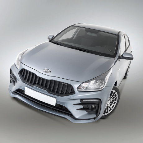 Бампер передний "Kudos" для Kia Rio (2017-2020) купить недорого с доставкой в Архангельск