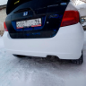 Бампер задний "Noblesse" для Honda Fit GD купить недорого с доставкой в Архангельск