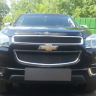 Защита радиатора "Standart" Chevrolet Trailblazer (2012-2015) чёрная купить недорого с доставкой в Архангельск