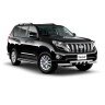 Защита переднего бампера двойная с зубьями d63/63мм (НПС) Toyota Land Cruiser Prado 150 (2013-2016 г.в.) купить недорого с доставкой в Архангельск