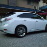 Молдинги на пороги "LX-Mode" для Lexus RX 350 (2008-2012) купить недорого с доставкой в Архангельск