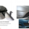 Защита радиатора "Standart" Citroen Jumper (2006-2014) верх, чёрная купить недорого с доставкой в Архангельск