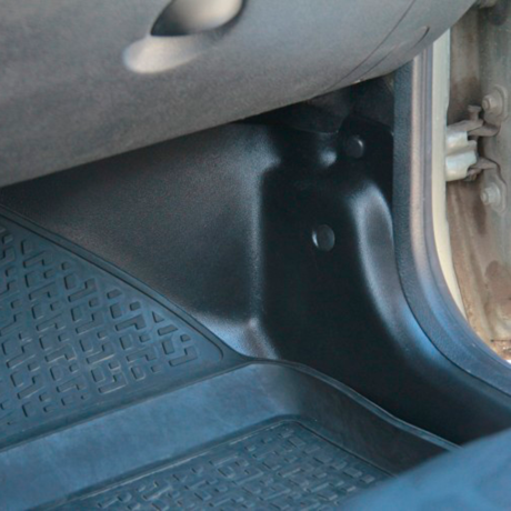 Накладки на ковролин передние "АртФорм" для Renault Duster (2011-2015 г.в.) 2 штуки купить недорого с доставкой в Архангельск