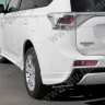 Диффузор заднего бампера "Broomer Design" для Mitsubishi Outlander (3rd generation)(2012-2014) купить недорого с доставкой в Архангельск