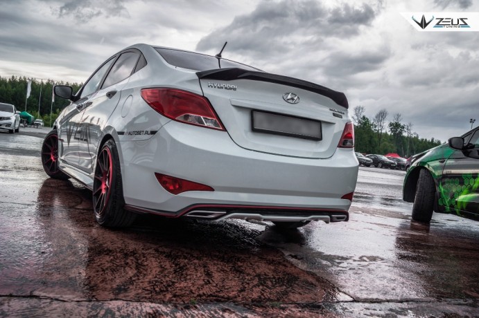 Аэродинамический обвес "ZEUS" Hyundai Solaris 2015-н.в. Рестайлинг купить недорого с доставкой в Архангельск