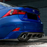 Диффузор заднего бампера №1 (с килями) для Lexus IS III (с 2013-2022) купить недорого с доставкой в Архангельск