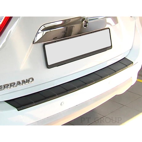 Накладка на задний бампер (ABS) Nissan Terrano (2014-н.в.) купить недорого с доставкой в Архангельск