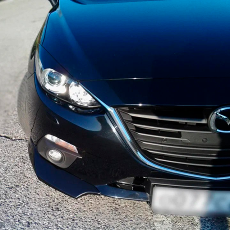 Накладки (клыки) на передний бампер "Самурай" для Mazda 3 (2013-2019) купить недорого с доставкой в Архангельск