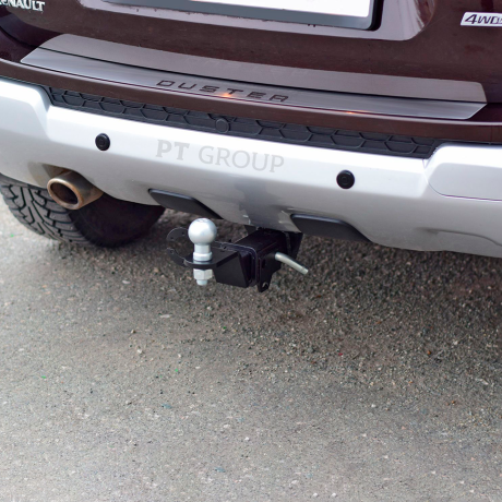 Накладка на задний бампер (НПС) RENAULT DUSTER (2012-2020 г.в.) купить недорого с доставкой в Архангельск
