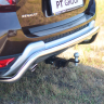Накладка на задний бампер (НПС) RENAULT DUSTER (2012-2020 г.в.) купить недорого с доставкой в Архангельск
