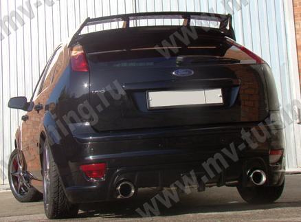 Спойлер неокрашенный (стоп-сигнал в к-т не входит) "RS" для Ford Focus 2 3-5D (2004-2011) купить недорого с доставкой в Архангельск