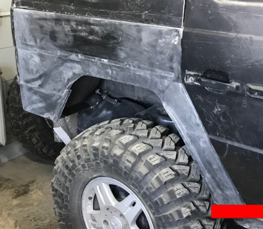 Крыло пластиковое, заднее правое (WRTAGR) для Mercedes G-Класс купить недорого с доставкой в Архангельск