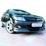 Накладка (юбка) переднего бампера "GT" для Opel Astra H (3D, 5D) купить недорого с доставкой в Архангельск