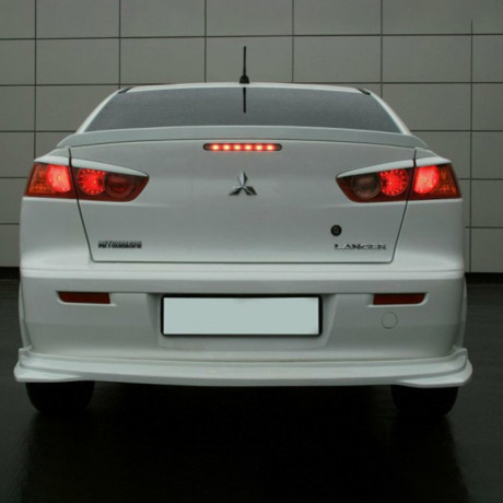Лип спойлер "GT" для Mitsubishi Lancer X купить недорого с доставкой в Архангельск