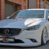 Сплиттер передний под стандартный бампер для Mazda 6 (2013-н.в.) купить недорого с доставкой в Архангельск