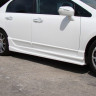 Накладки на пороги "INGS Extreem" для Honda Civic 4D (2006-2012) купить недорого с доставкой в Архангельск
