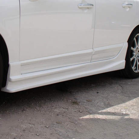 Накладки на пороги "INGS Extreem" для Honda Civic 4D (2006-2012) купить недорого с доставкой в Архангельск