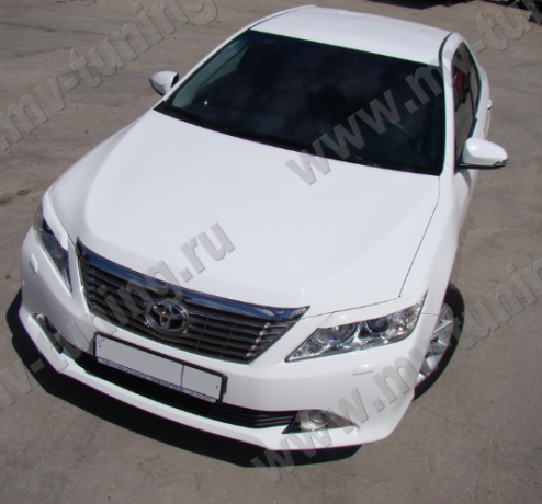 Накладки на фары (реснички) для Toyota Camry XV50 (2012-2014) купить недорого с доставкой в Архангельск