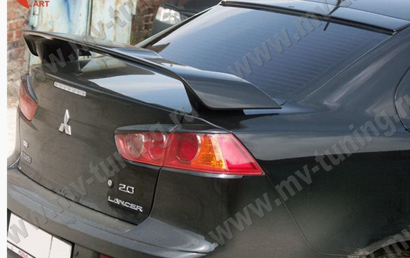 Накладки на задние фонари для Mitsubishi Lancer X (2007-2016) купить недорого с доставкой в Архангельск