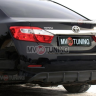 Диффузор заднего бампера var №1 (под окраску) для Toyota Camry XV50 (2012-2014) купить недорого с доставкой в Архангельск