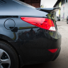 Спойлер высокий для Hyundai Solaris (2010-2016) купить недорого с доставкой в Архангельск