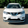 Защита переднего бампера одинарная d63мм (НПС) Nissan X-Trail (2015-н.в.) купить недорого с доставкой в Архангельск