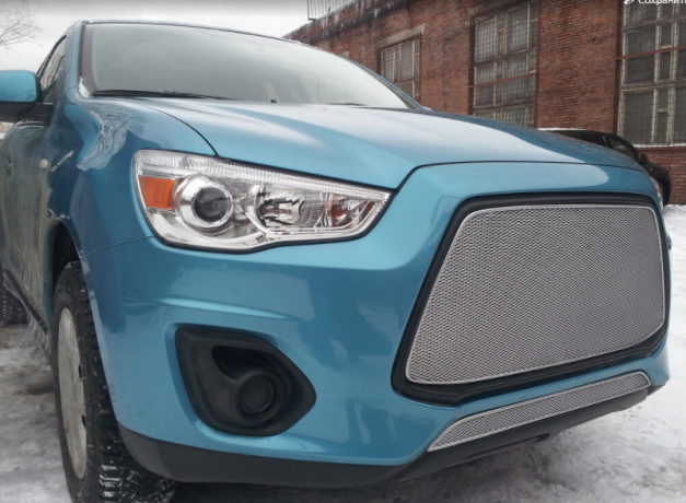 Защита радиатора "PREMIUM" Mitsubishi ASX (2012-2016) купить недорого с доставкой в Архангельск