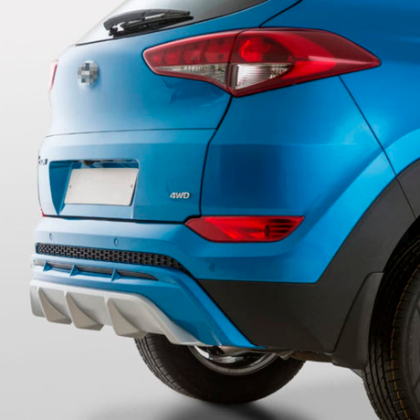 Накладка на задний бампер для Hyundai Tucson (2015-2018) купить недорого с доставкой в Архангельск