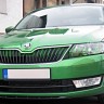 Спойлер переднего бампера (под покраску) для Skoda Rapid (2012-н.в.) купить недорого с доставкой в Архангельск