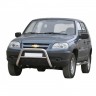 Кенгурин «Низкий» для B@3 2123 "Chevrolet Niv@" RS (d 63,5), нержавеющая сталь купить недорого с доставкой в Архангельск