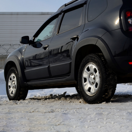 Расширители колесных арок №2 "КАРТ" + Молдинги №2 "КАРТ" для Renault Duster дорестайлинг до 2015 г.в. купить недорого с доставкой в Архангельск