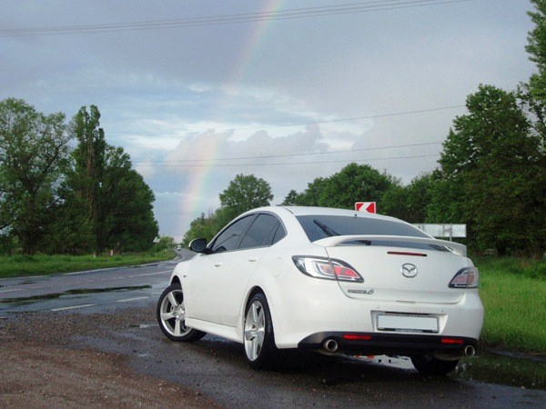 Спойлер на крышку багажника для Mazda 6 Hatchback (2008-2012) купить недорого с доставкой в Архангельск