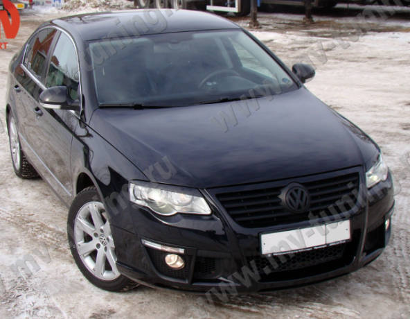 Накладки на фары (реснички) для Volkswagen Passat B6 (2005-2010) купить недорого с доставкой в Архангельск