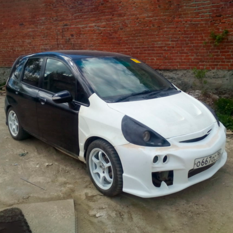 Маски под модульную оптику Hella для Honda Fit GD купить недорого с доставкой в Архангельск