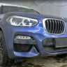 Защита радиатора "Standart" BMW X3 (2017-2021) чёрная купить недорого с доставкой в Архангельск