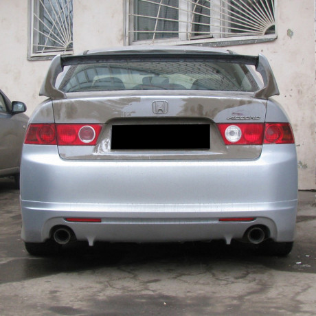 Накладка на задний бампер "Mugen" для Honda Accord (2002-2006) купить недорого с доставкой в Архангельск