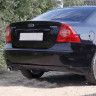 Накладка (юбка) заднего бампера "FT" для Ford Focus 2 (седан) (2004-2008) купить недорого с доставкой в Архангельск